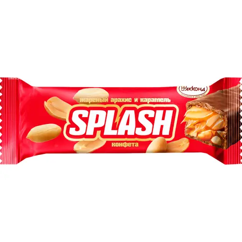 SPLASH (СПЛЭШ) жаренный арахис и карамель, 40 г