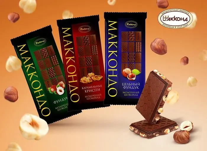 Запуск новой европейской линии для изготовления плиточного шоколада с крупными включениями 