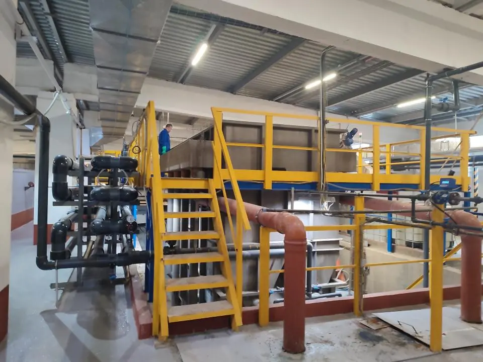 Запущен цех по очистке сточных вод