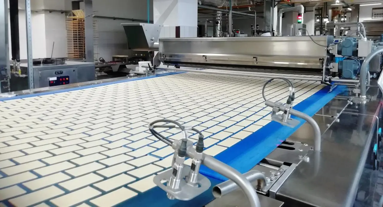 Запуск линии по производству бисквитных продуктов