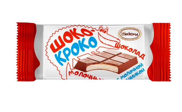 ШОКО-КРОКО с молочной начинкой, 28 г