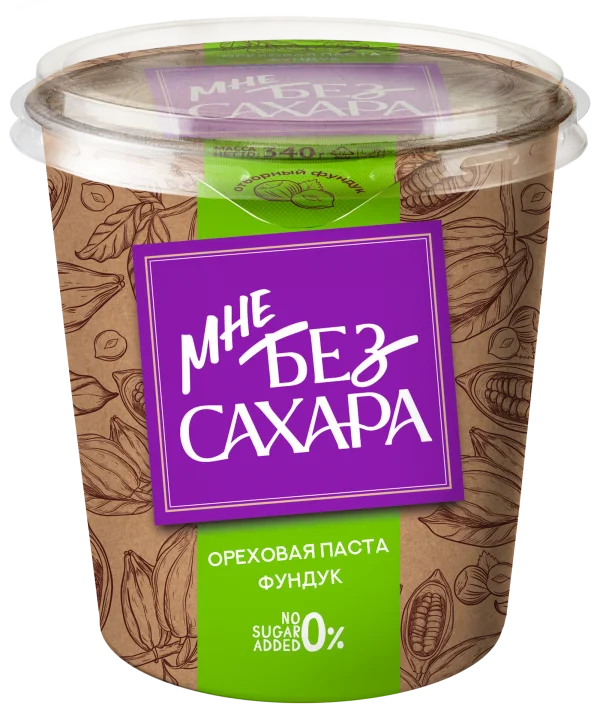 ПАСТА МНЕ БЕЗ САХАРА фундук, 340 г